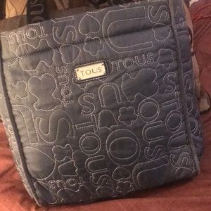 Tous quilted tote/ diaper bag